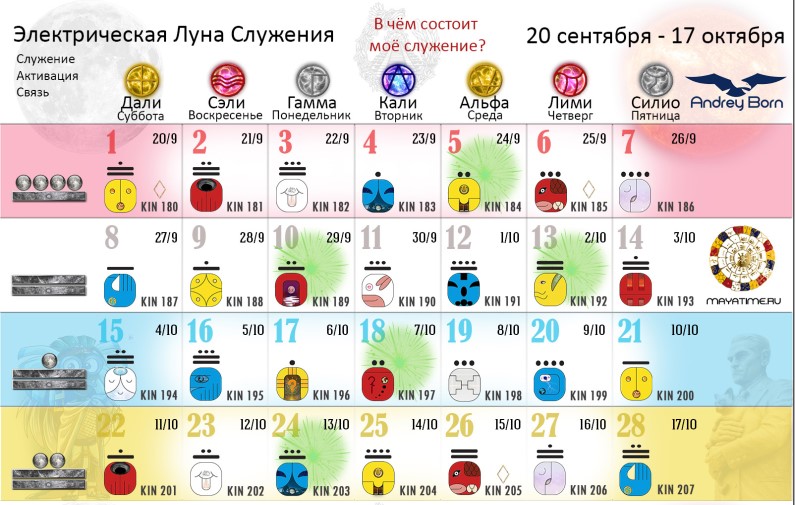 Электрическая луна служения